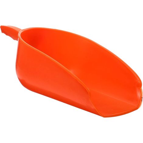 Pelle à Aliments Poignée Ergonomique Grosse Capacité en Pp Rouge pour Volailles pour Distribution de Nourriture la Ferme