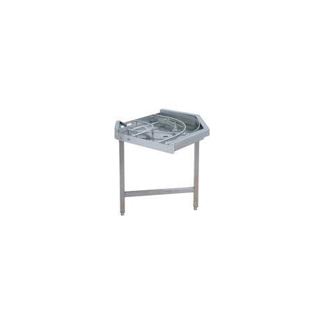 Courbe mécanisée à 90°actionnée par la machine