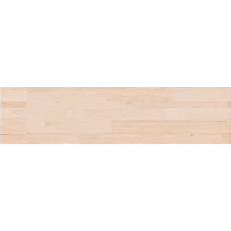 Panneau d'étagère,Étagère flottante 80x20x1,5 cm Bois de chêne massif non traité CFW99366 (1/4)