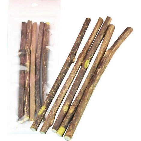 Lot de 5 bâtonnets de matatabi naturels à la menthe, pour chat, pour l'hygiène dentaire et le bien-être de votre animal. (1/4)