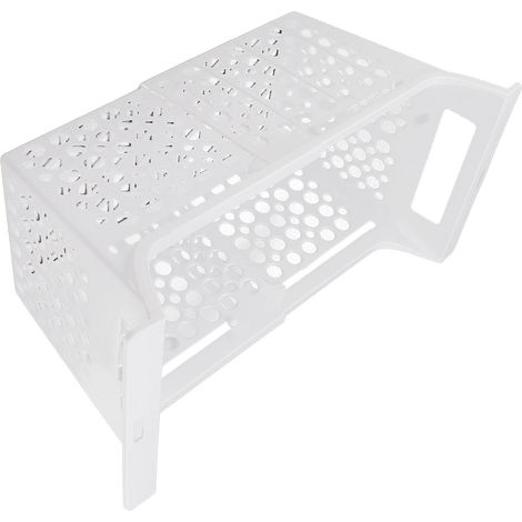 Panier de Congélateur Armoire, Bac de Rangement Extensible en PP Résistant, avec Poignée, Accessoire de Congélation pour Cuisine (1/5)