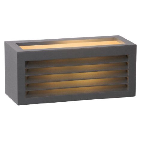 Applique esterna Lucide DIMO E27 IP54 in alluminio (1/4)
