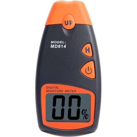 Humidimètre Humidimètre bois bambou coton tabac papier eau contient testeur bois détecteur d'humidité hygromètre 5% à 40% (1/5)