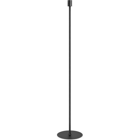 Piantane - Lampade Da Terra Set Metallo Nero 1 Luce E27 (1/2)