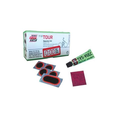 KIT RIPARAZIONE BICI TT 01 - 6 pezzi TIP TOP