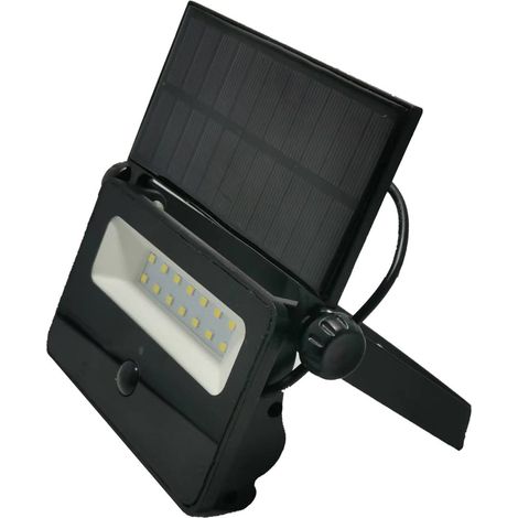 Foco LED solar de exterior con sensor Marlo (8W) (1/5)
