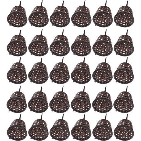 Outil De Bonsaï avec Couvercle, Bonsaï avec Couvercle Boîte D'engrais, 30 pcs Boîte Engrais Organique Epandeur Plastique pour Panier Rangement pour Plantes en Pot (1/4)