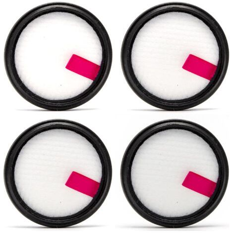 4-pack replacement filters for the cordless bagless vacuum cleaner CecotecINSE K370/N370 (1/4)