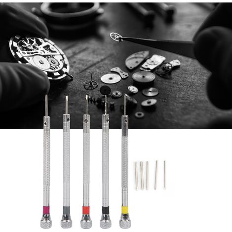 Schraubendreher-Set mit Bits, Werkzeugset für Uhren- und Brillenreparatur, Handy- und Laptop-Demontage (1/5)