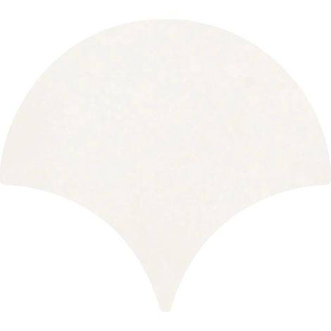 Carrelage écaille de poisson blanc brillant 15x17 cm – Carrelage mural uni pour murs de bars et cuisines – Finition élégante et design unique (1/2)