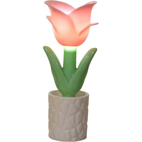 Mini LED Flower Table Lampe Creative Flor – étanche éclairage LED – pour Extérieur – Couleur (1/5)