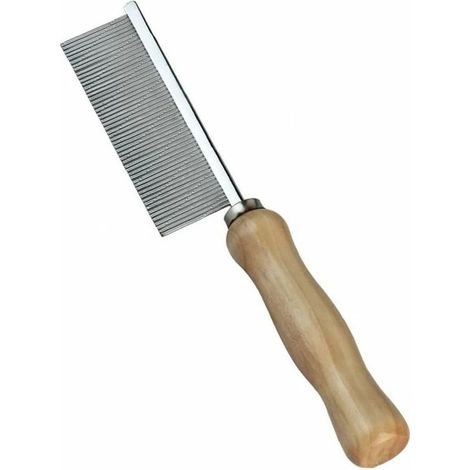 Beauty Line Pettine Manico Legno Denti Fini CROCI