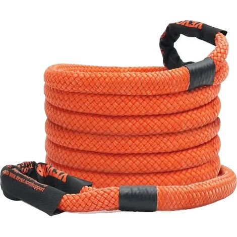 Fune di traino cinetica per recupero, elevata resistenza, compatibilità versatile, arancione (1/2)