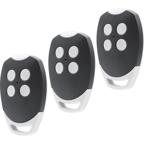 Abrepuertas de garaje – Juego de 3 mandos a distancia compatibles con los modelos Ditec GOL4, BIXLG4, BIXLP2 y BIXLS2 (433,92 MHz) – 4 canales (1/5)