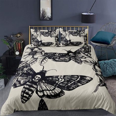Couvre-lit microfibre fermeture éclair respirante noir (1/3)