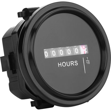 Minuterie de mise sous tension pour moteur essence/diesel, minuterie mécanique ronde 8-80 V CC HM009 (1/5)