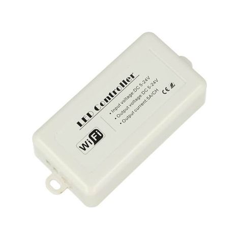 WiFi Mini Centralina Led Dimmer CCT RGB Controller Domotica Con iOS Android 12V 24V 5AX3