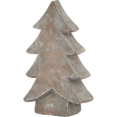 Siena Medium Christmas Tree - Ceramic - L6 x W14 x H24 cm - Brown