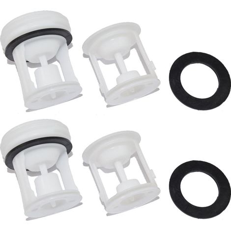 Indesit Hotpoint Compatible Washing Machine Drain Pump Filter Kit x 2 (1/3)