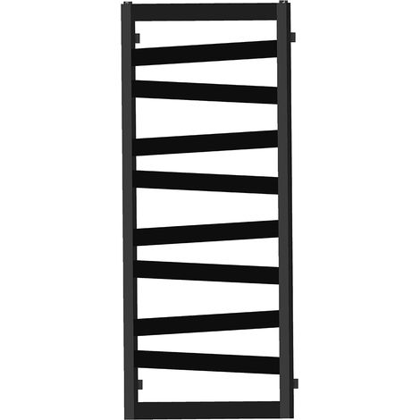 Kibath Secatoallas Radiador circuito calefacción SCA de 120 cm x 47 cm acabado NEGRO mate fabricado en acero (1/5)