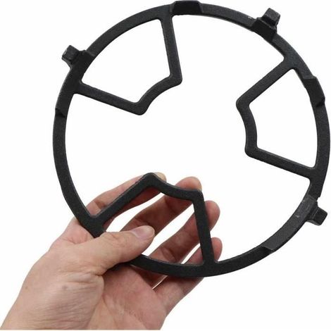 Support de Poêle à Wok - Non spécifié - 17,5 cm - Fonte - Antidérapant - Compatible Gaz (1/4)