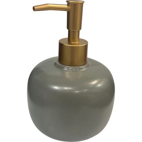 Distributeur de savon en céramique grise-Online Store (1/4)