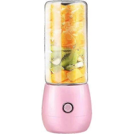 Mixeur portable individuel rechargeable USB, mini mixeur de 450 ml pour la cuisine, la maison et les voyages (1/4)