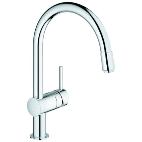 Mezclador monomando de fregadero Grohe Minta, 215 mm de alcance,