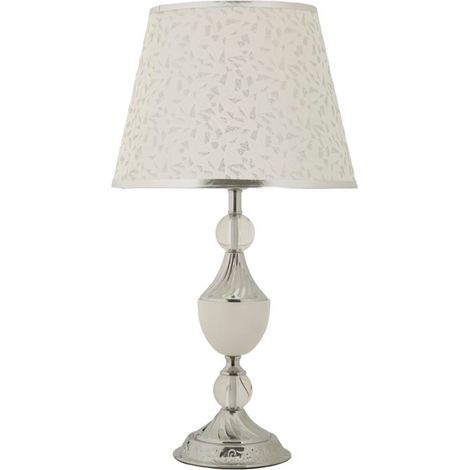 Lampada da tavolo in metallo argento, Ø30x54 cm – Kody (1/5)