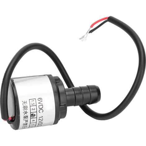 Pompe LGBL26-05, moteur sans balais ultra silencieux, 12 V CC, 1,2 m, 90 L/h, pompe à eau submersible pour piscine (1/5)