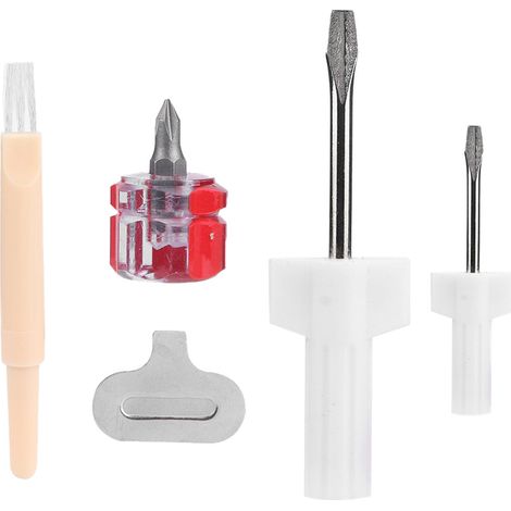 Set di 5 cacciaviti per cucire, utili per rimuovere il filo e riparare le macchine da cucire domestiche. (1/5)