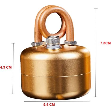 Mini réchaud à alcool, réchaud portable idéal pour le camping, la randonnée et le trekking - Réchaud de cuisine portable d'une capacité de 50 ml (1/5)