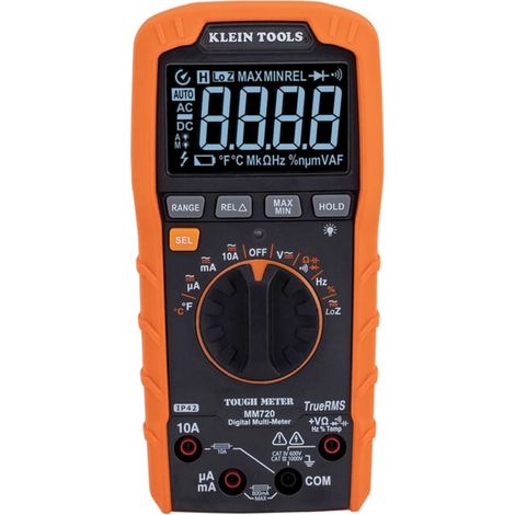 Klein Tools Multimètre numérique TRMS Auto Range 1000 V LoZ CAT IV (1/5)