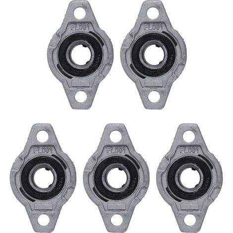 Adatto per 5 cuscinetti in lega di zinco FL001 da 12 mm A