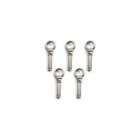 Lot de 5 anneaux de levage en acier inoxydable 304, M6x50 mm –
