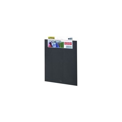 4 hojas de papel abrasivo impermeable (grano 600) - Outifrance