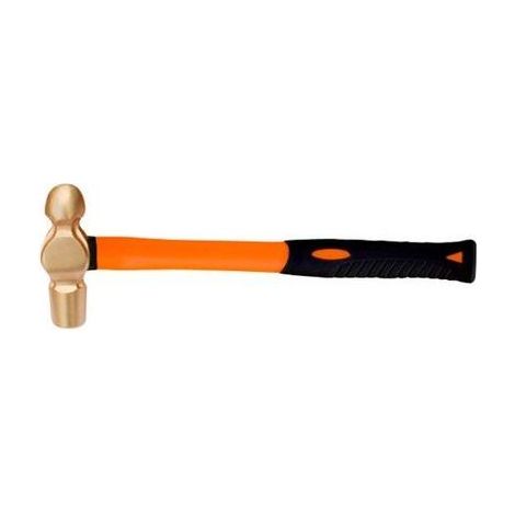 Bahco Marteau de serrurier à panne ronde antidéflagrant, manche fibre de verre, 318 mm - NS506-450-FB