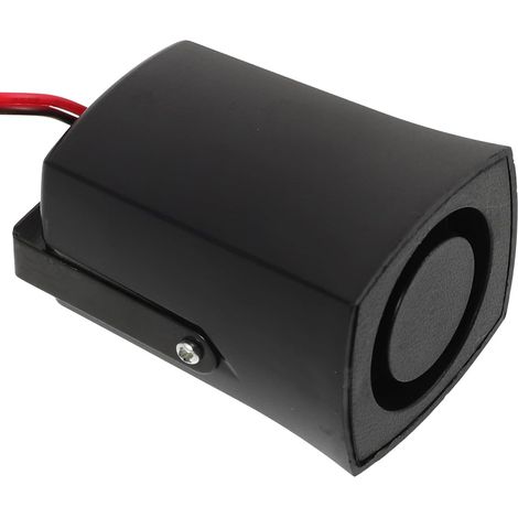 Sirène Cyclique 12V pour Alarme De Recul Véhicule, Buzzer pour Camion avec Matériau Plastique, Accessoire Professionnel pour Usage Extérieur Et Chantier (1/5)