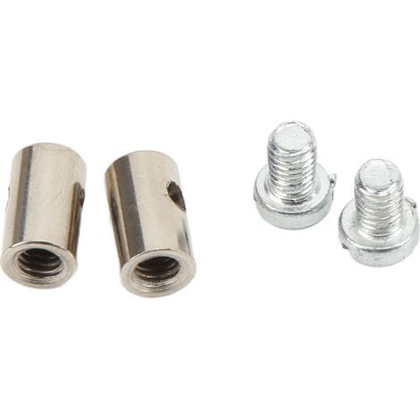 Embout de câble sans soudure de 0,2 mm (0,2 pouce) en métal, universel, pour conduite de frein, accélérateur, voiture, moto, vélo (1/5)