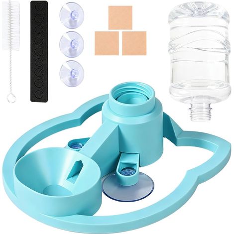 Fuente de agua para perros, accesorios antideslizantes para mascotas (1/5)
