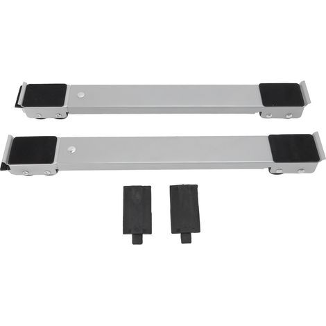 Rouleau d'appareil Extensible robuste, roulement de charge, Base rétractable, curseur pour lave-linge et sèche-linge, meubles, 300KG