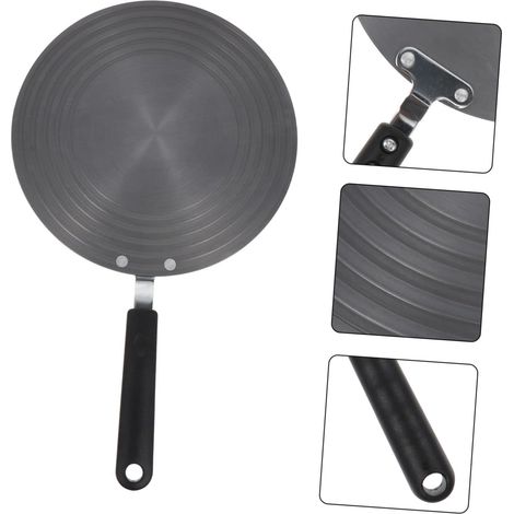 Placa conductora de calor para cocinas de gas e inducción, con asa de fácil transporte, 24 cm. (1/5)