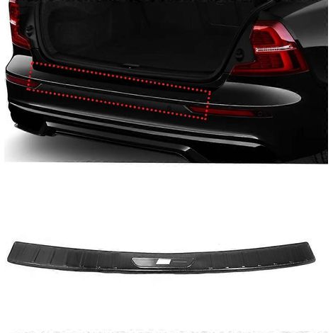 Protections de pare-chocs arrière pour Volvo S60 2022-2025, accessoires auto, seuils de porte et de coffre ( ) (1/5)