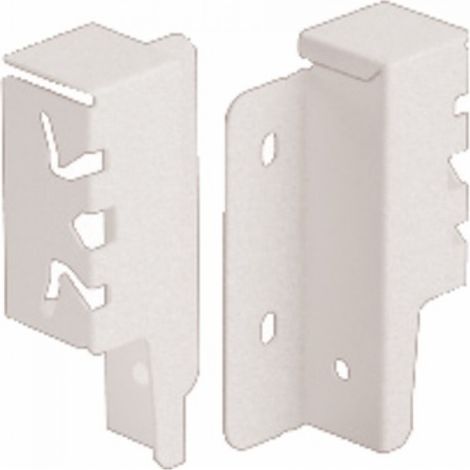 Set raccord HETTICH ArciTech pour paroi arrière blanc - 94 mm - 9149279