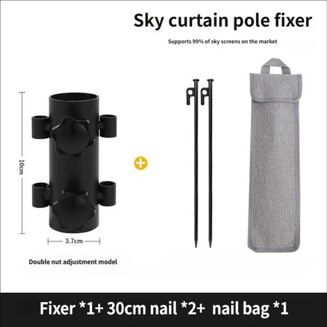 Ancrages de camping, kits d'accessoires pour tentes d'extérieur, piquets de tente, mâts de bâche, accessoires de camping (1/5)