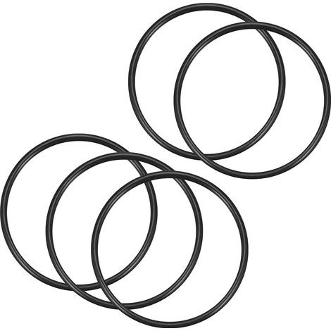 75x68x0.2cm Nitrile Rubber O-Rings 5 Pieces Round Black (1/5)