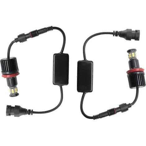1 paire d'ampoules de phares de voiture Angel Eye 12 LED 120 W pour E82 E90 E92 (1/5)