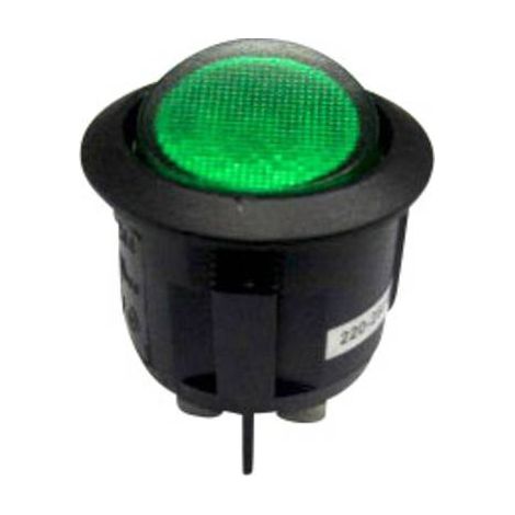 INTERRUPTEUR À BASCULE TRU COMPONENTS TC-R13-244B-02 B/G 220 V/AC 1587658 250 V/AC 10 A 2 X OFF/ON À ACCROCHAGE 1 PC(S)