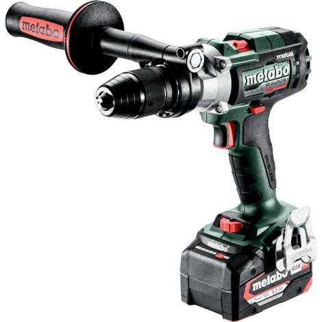 18 V SB 18 LTX-3 BL I Metal 2 x 5,2 Ah Li-Power Schlagbohrmaschine, ASC 55, Koffer Metabo (1/5)