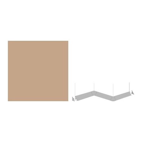 GetaElements Innenecke 90° Plus 3,5 x 3,5 x 3,5 cm, almond Küchenabschlussleisten